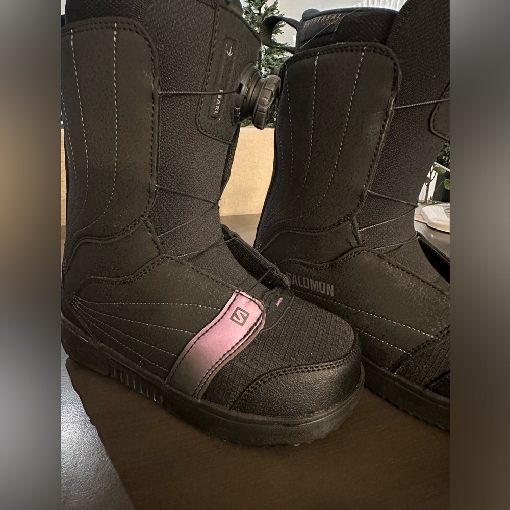 SALOMON PEARL BOA snowboard boots size 5 - Picture 4 of 5